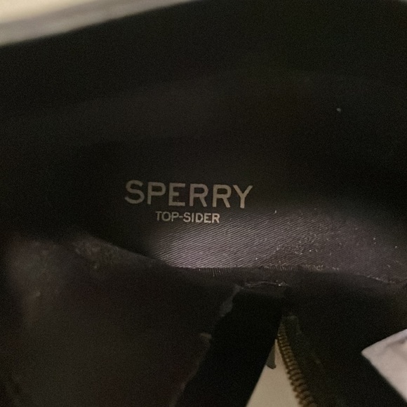 Sperry Seaport Storm black leather boots Women’s Size 9 *Very nice condition* - Picture 12 of 12